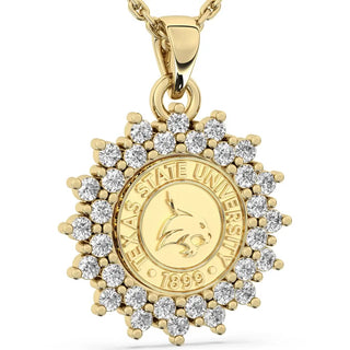 177 Success Texas State Necklace | University Collection | TXST Pendant