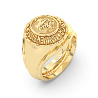 UMHB Men's Class Ring | Mary Hardin-Baylor Class Ring | Yellow Gold