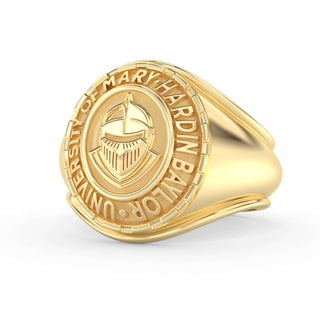 UMHB Men's Class Ring | Mary Hardin-Baylor Class Ring | Yellow Gold