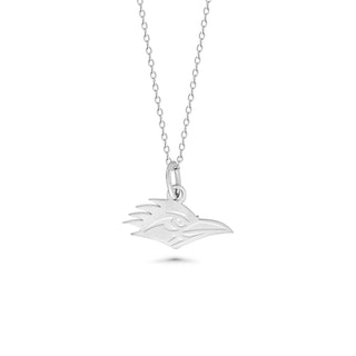 UTSA Roadrunner Necklace Pendant Silver