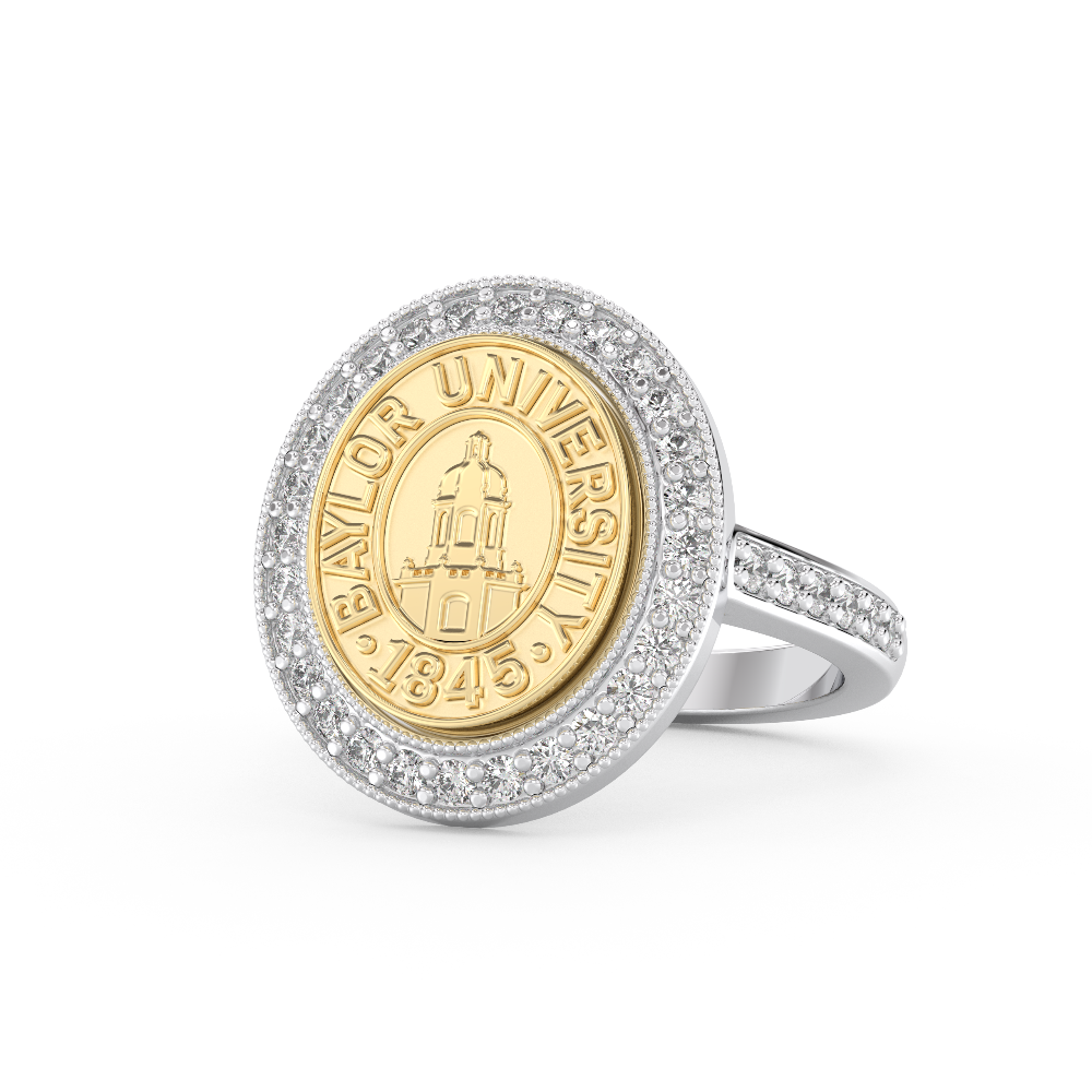 234 Pursuit Baylor University Ring Pat Neff Seal San Jose Jewelers
