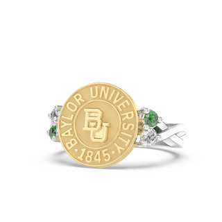 Baylor Class Ring | San Jose Jewelers Custom College Rings| 14k Gold | 228 Vida