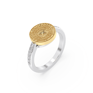Baylor Class Ring | San Jose Jewelers 228 Vida Custom College Ring | Silver