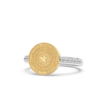 Baylor Class Ring | San Jose Jewelers 228 Vida Custom College Ring | Silver