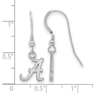 University of Alabama Dangle Earrings | Sterling Silver San Jose Jewelers