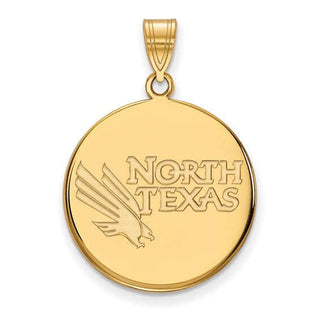 University of North Texas Necklace | Sterling Silver San Jose Jewelers Color: Gold