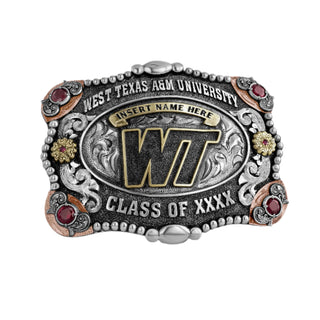 west texas a&m wtamu custom belt buckle