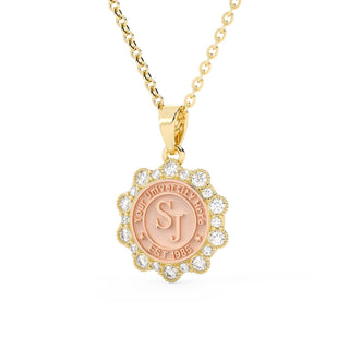 Blossom 313 University Collection Pendant 10MM Round