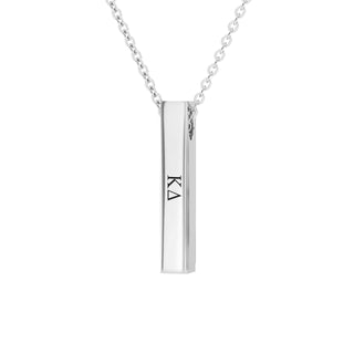 Kappa Delta Necklace | White Gold