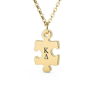 Kappa Delta Necklace | Yellow Gold