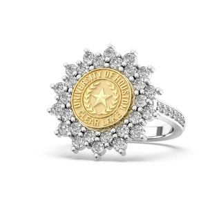 Customizable University Of Houston Clear Lake Ring