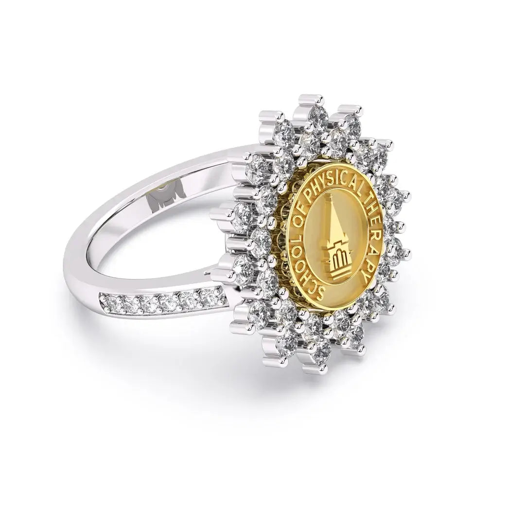 177 Anillo de sello de graduacion de la Escuela de Fisioterapia de la San Jose Jewelers