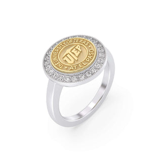 University of Texas At EL PASO | UTEP |234-10-SS- class seal ring | 