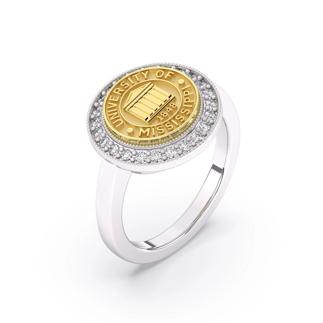 Ole Miss Ring 234 Pursuit University of Mississippi San Jose Jewelers