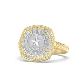 University of Texas At EL PASO | UTEP |237-10-SSTW- class seal ring | STAR
