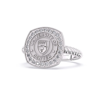 DU Graduation Ring | University of Denver Class Ring | DU Jewelry | 237 Luna