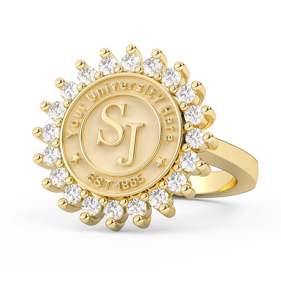 245 Prestige 12 MM University Collection Ring