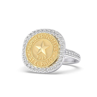 University of Texas At EL PASO | UTEP |247-12-SOS- class seal ring | Star