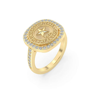 University of Texas At EL PASO | UTEP |247-12-SOS- class seal ring | Star