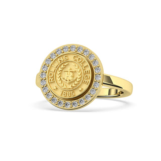 Rollins College Class Ring | Rollins Graduation Ring | Rollins Tars | 249 Eternity