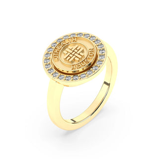 Houston Ring | Houston Jewelry | UT Health Science Center Graduation Ring | 249 Eternity