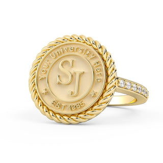 252 Journey 12mm University Collection Ring