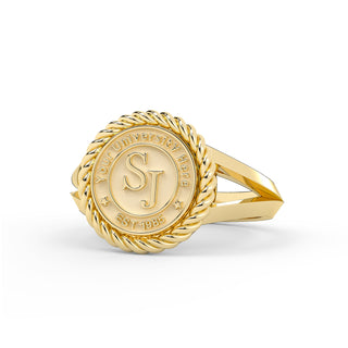 252 Journey 10mm University Collection Ring