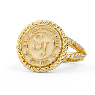 252 Journey 12mm University Collection Ring