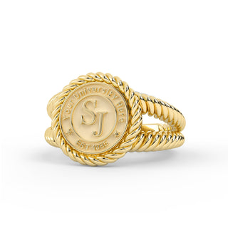 252 Journey 10mm University Collection Ring