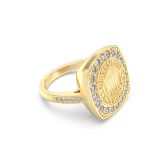 223 Anillo de sello de graduación de la Universidad Victory de Mississippi