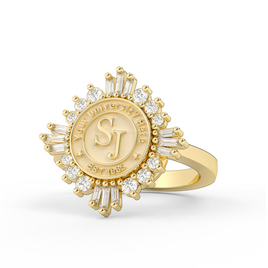 310 Glory 10 MM University Collection Ring