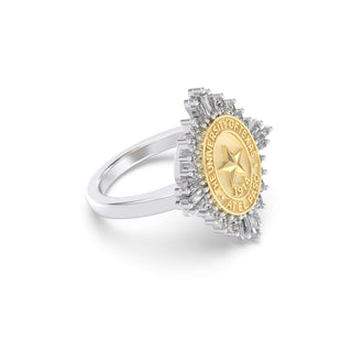 University of Texas At EL PASO | UTEP | 310-12X10-SS - class seal ring | STAR