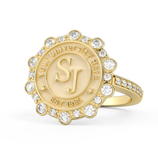 313 Blossom 12mm University Collection Ring