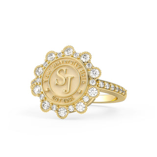 313 Blossom 10mm University Collection Ring
