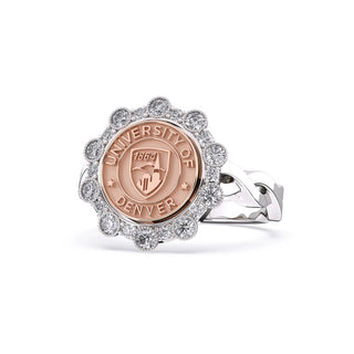 DU Graduation Ring | University of Denver Class Ring | DU Jewelry | 313 Blossom