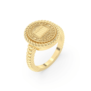 Anillo de sello de graduación de la Universidad de Mississippi de 252 Journey
