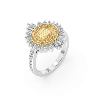 311 Anillo de sello de graduación de Honor University of Mississippi