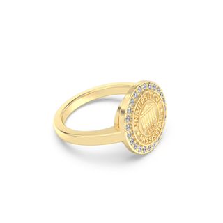 249 Anillo de sello de graduación de la Universidad Eternity de Mississippi