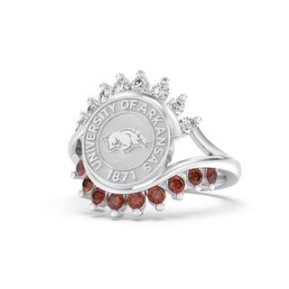 University of Arkansas Class Ring | UARK Class Ring | Arkansas Class Ring | Arkansas Razorbacks | 71 Fierce