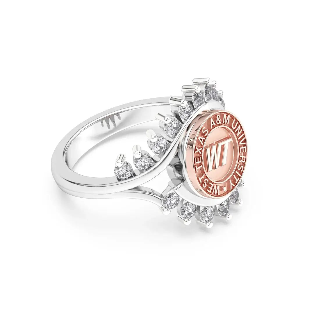 WTAMU Graduation Ring 71 Fierce by San Jose Jewelers