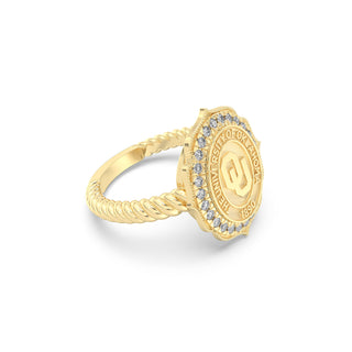 312 Anillo de sello de graduación de la Universidad Grace de Oklahoma