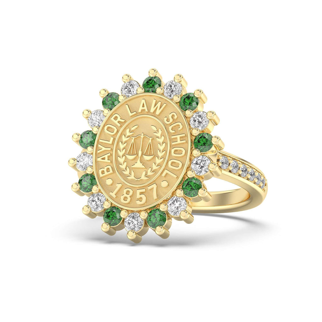 Customizable Baylor University School of Law Ring