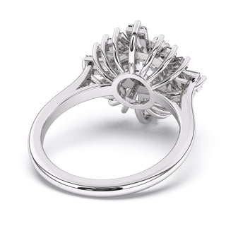 Dahlia Engagement Ring | Wedding Band | Waco TX | San Jose Jewelers