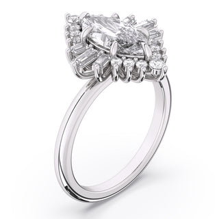 Giselle Engagement Ring | Diamond Engagement Ring | San Jose Jewelers