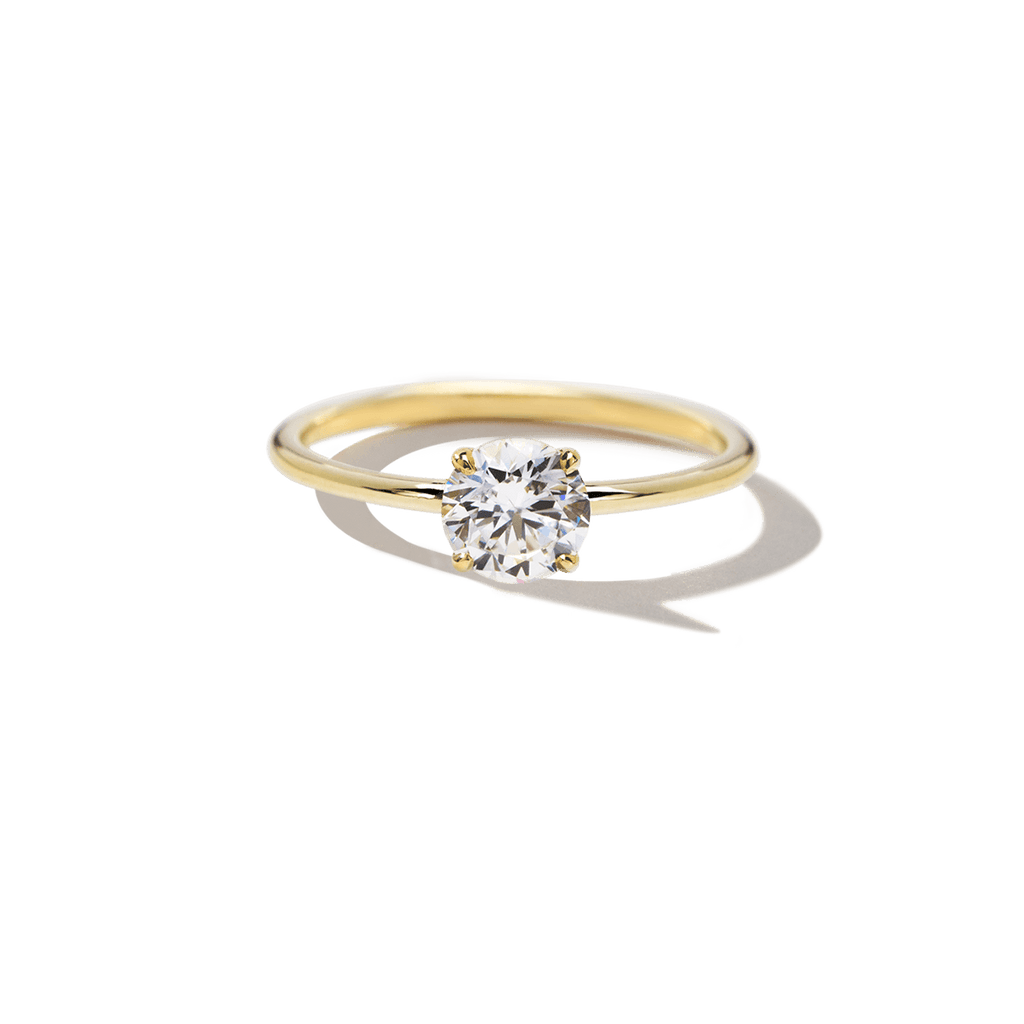 Solitaire Diamond Engagement Ring | Customizable
