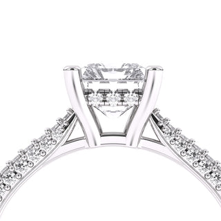 Jewel Engagement Ring | Diamond Engagement Ring | San Jose Jewelers