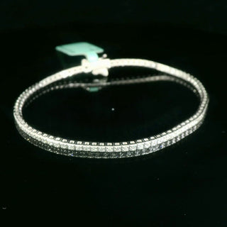 1.02 Carat Diamond Tennis Bracelet - 14k White Gold San Jose Jewelers