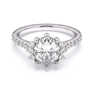 Sarmia Engagement Ring | Diamond Engagement Ring | San Jose Jewelers