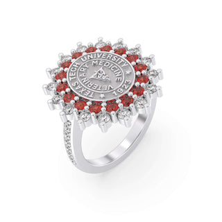 177 Success | Texas Tech University | Graduation | Class Ring | yellow | white| Silver | VET MED