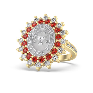 177 Success | Texas Tech University | Graduation | Class Ring | yellow | white| Silver |SCHOOL OF LAW